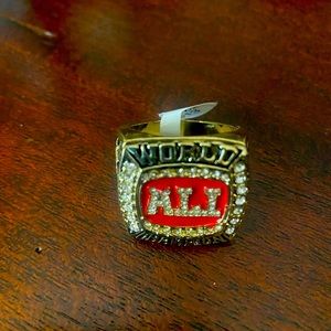 Muhammad Ali collectible Boxing Ring Size 13